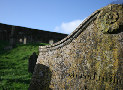 18th century headstone, St. Mary’s Graveyard, Youghal, Co. Cork Louise M Harrington